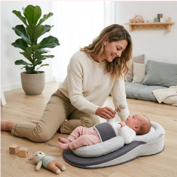 Nidovia™ – Coussin d'Alimentation Ergonomique