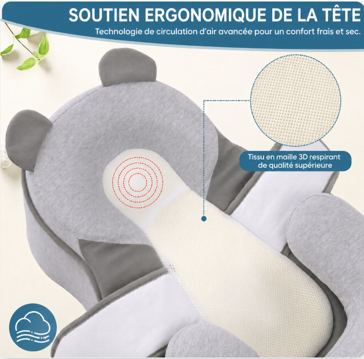 Nidovia™ – Coussin d'Alimentation Ergonomique
